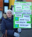 Junior Doctors Strike at Salford Royal Hospital